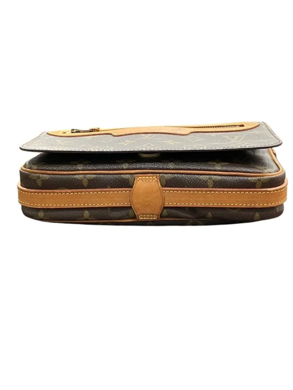 Louis Vuitton Saint Monogram Shoulder Bag Canvas